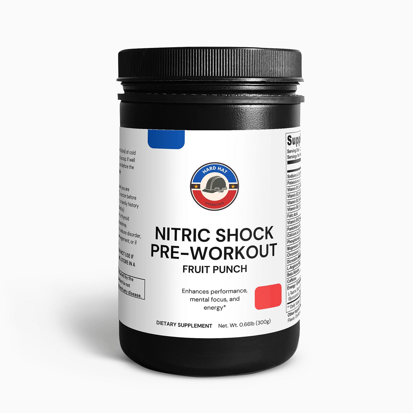 Nitric Shock Pre-Workout Powder (Fruit Punch)