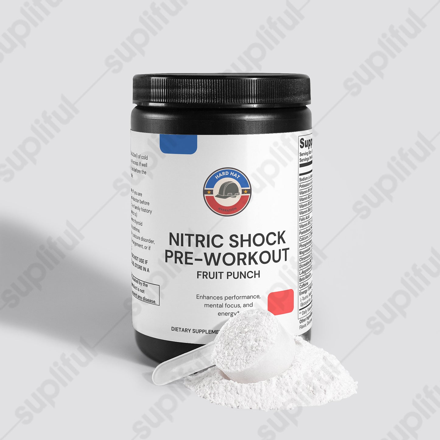 Nitric Shock Pre-Workout Powder (Fruit Punch)